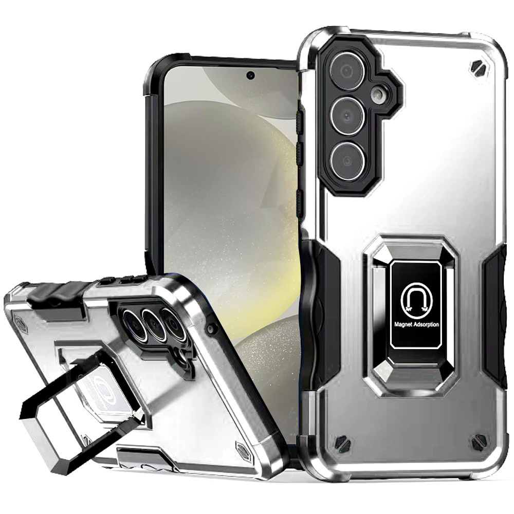 For Samsung Galaxy S25 Ultra Hybrid Magnetic Ring Holder Stand Rugged Case Cover - Picture 63 of 91