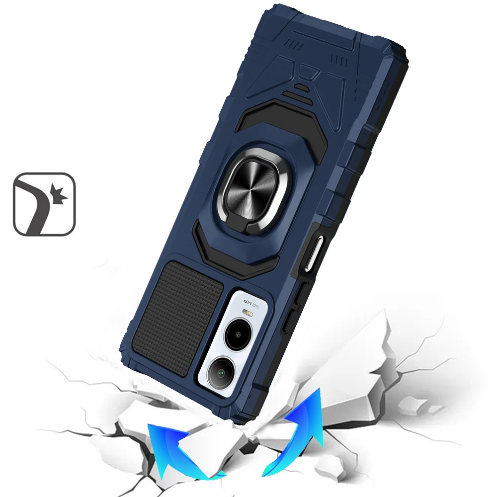 Für Samsung Galaxy S25 Ultra Hybrid Dual Layer Ring Ständer TPU Robust Case Hülle - Bild 31 von 80