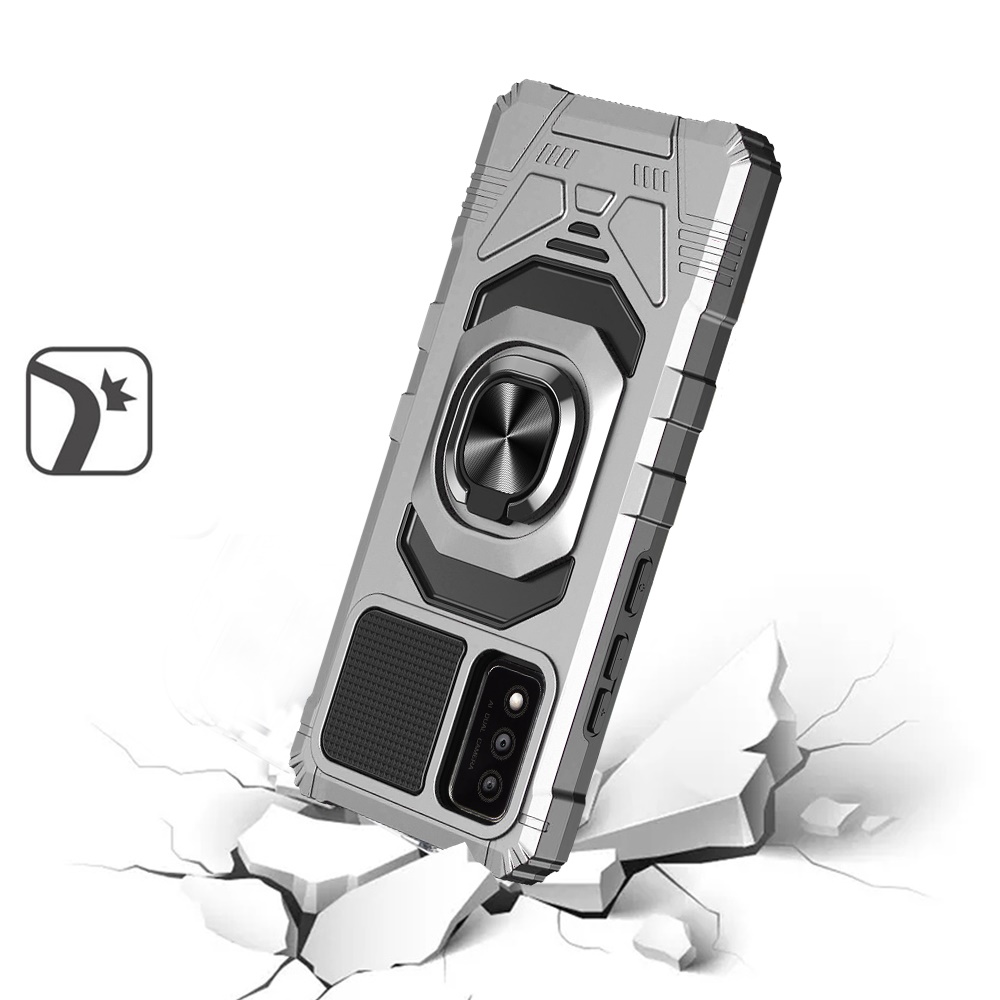 Für Samsung Galaxy S25 Ultra Hybrid Dual Layer Ring Ständer TPU Robust Case Hülle - Bild 80 von 80