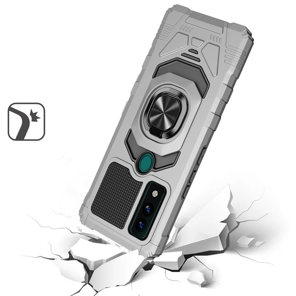 Für Samsung Galaxy S25 Ultra Hybrid Dual Layer Ring Ständer TPU Robust Case Hülle - Bild 78 von 80
