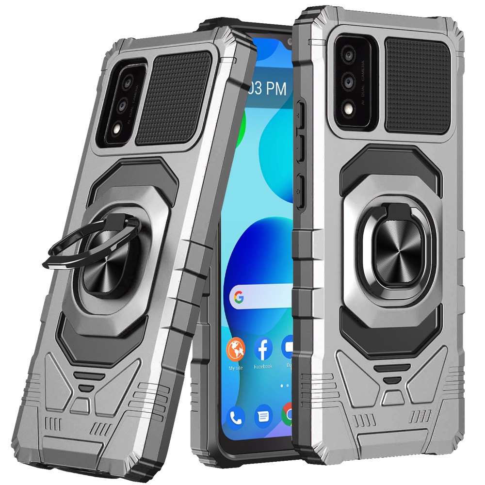 Für Samsung Galaxy S25 Ultra Hybrid Dual Layer Ring Ständer TPU Robust Case Hülle - Bild 79 von 80