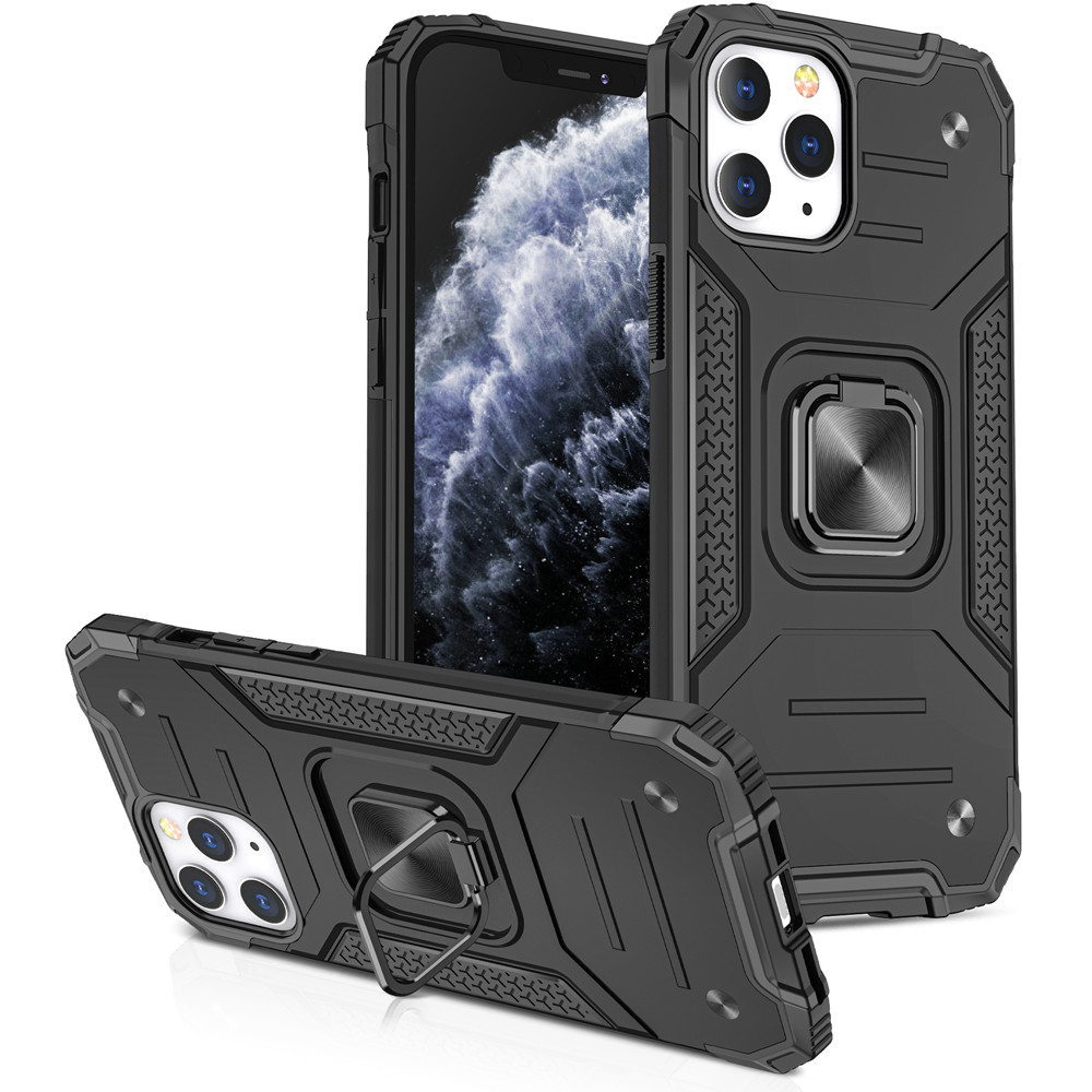 For Samsung Galaxy Z Flip 6 Armor TPU PC Hybrid Ring Holder Kickstand Case Cover - Picture 15 of 42