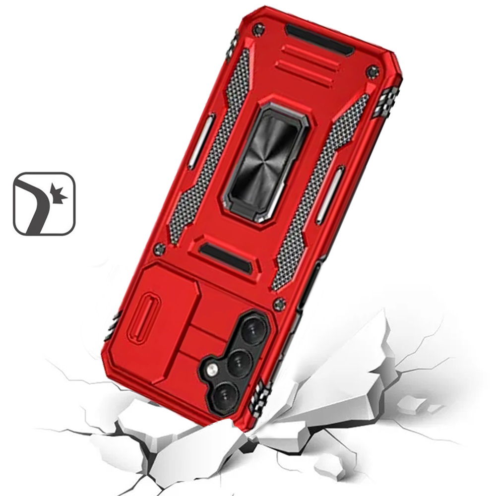 For Samsung Galaxy Z Fold 5 Hybrid Hard Ring Stand & Camera Window Case Cover - Picture 18 of 25