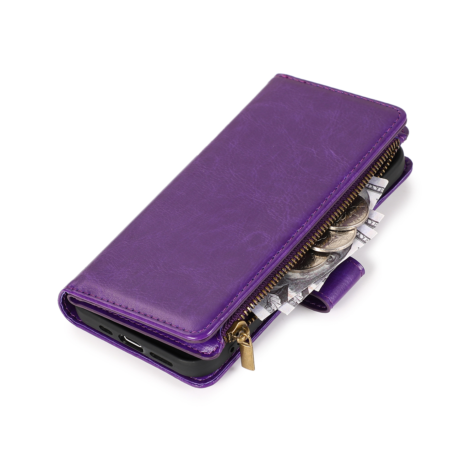 Para Apple iPhone 8 Plus/7 6 6S Plus Billetera Anillo para Tarjetas Soporte y Funda para Cámara - Imagen 45 de 48
