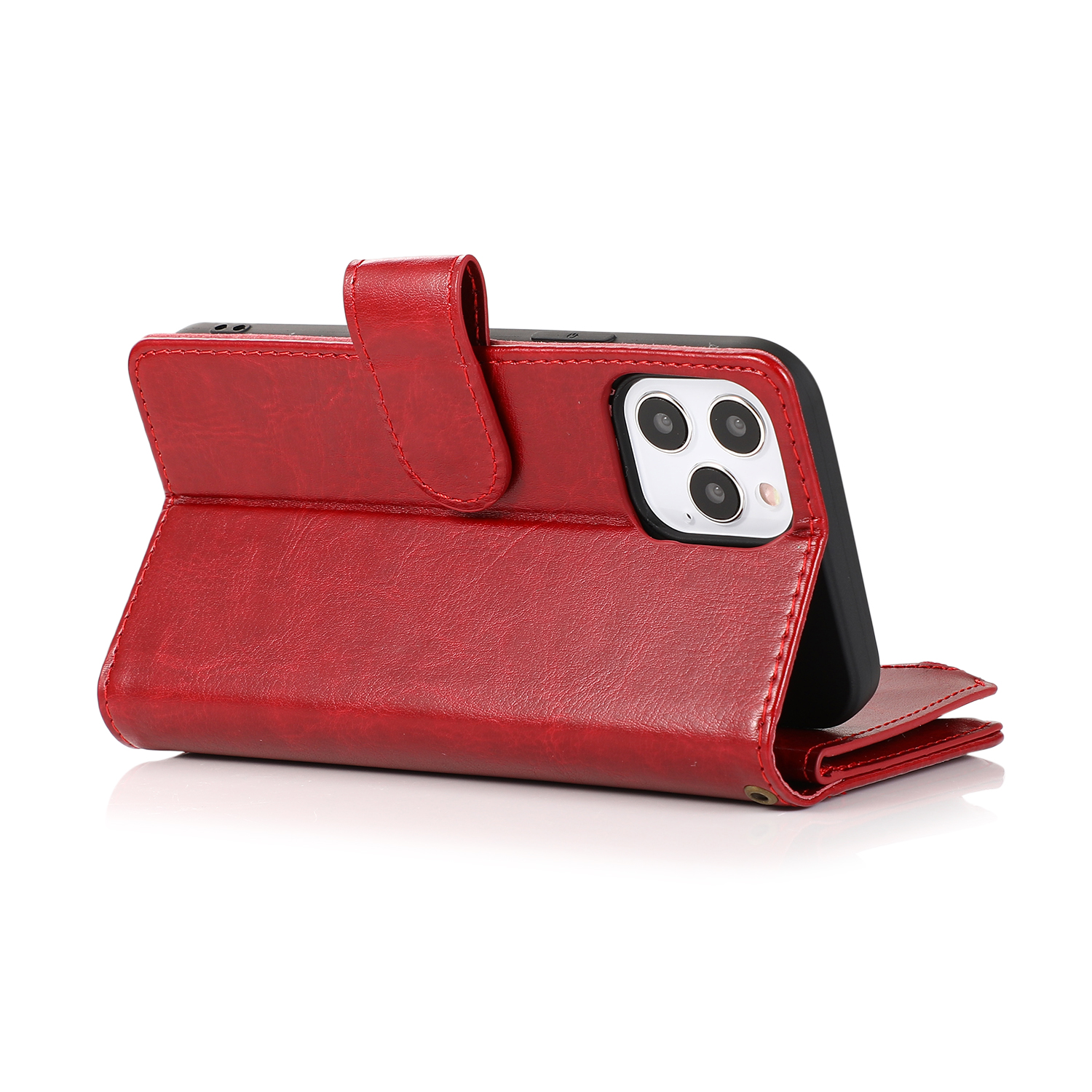 For Google Pixel 8 5G Leather Zipper Wallet 9 Cards ID Pocket Clutch Case Cover - Picture 39 of 48