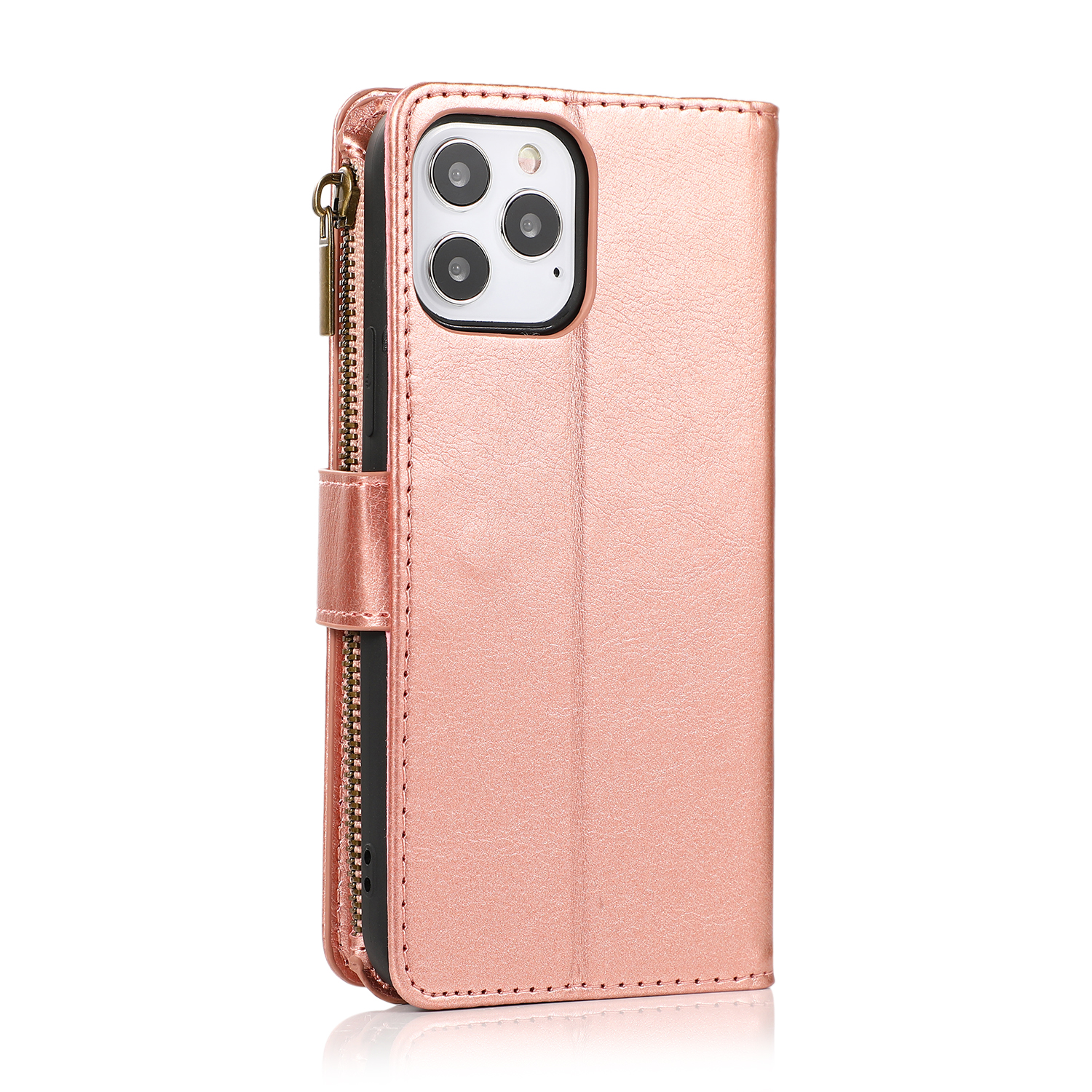 For Google Pixel 8 5G Leather Zipper Wallet 9 Cards ID Pocket Clutch Case Cover - Picture 48 of 48