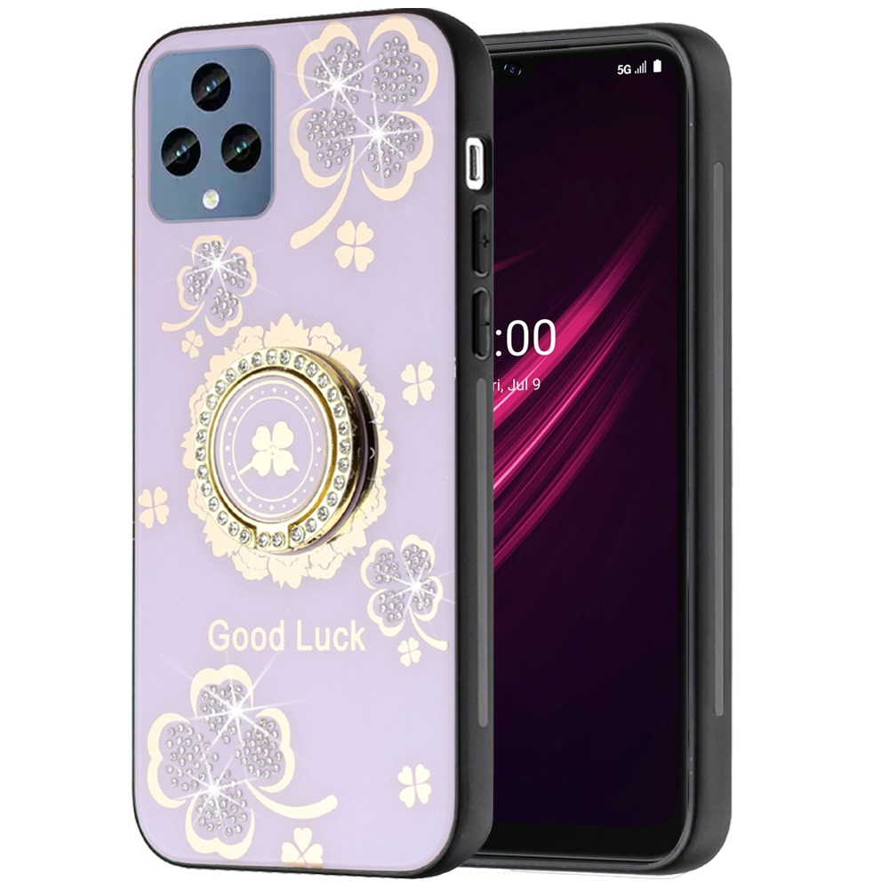 For Google Pixel 8 Diamond 3D Bling Sparkly Glitter Hybrid Ring Stand Case Cover - Picture 23 of 50