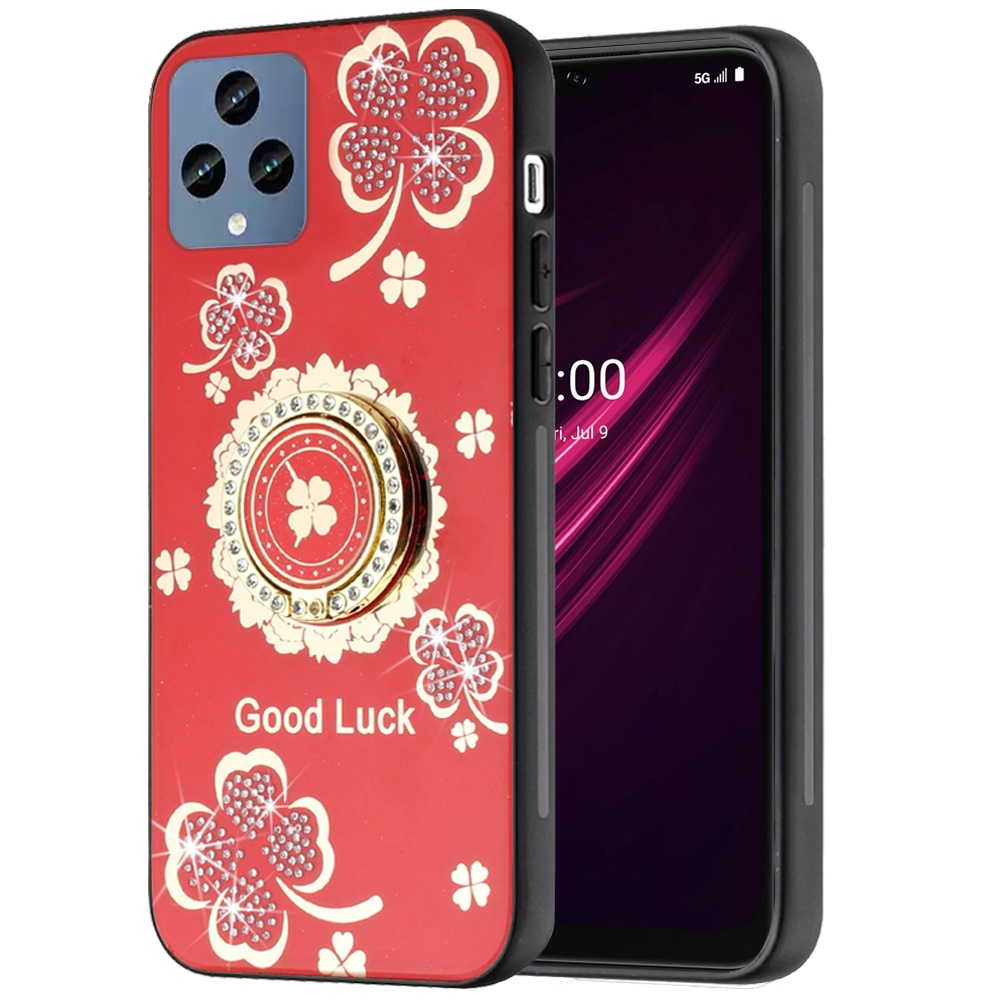 For Google Pixel 8 Diamond 3D Bling Sparkly Glitter Hybrid Ring Stand Case Cover - Picture 31 of 50