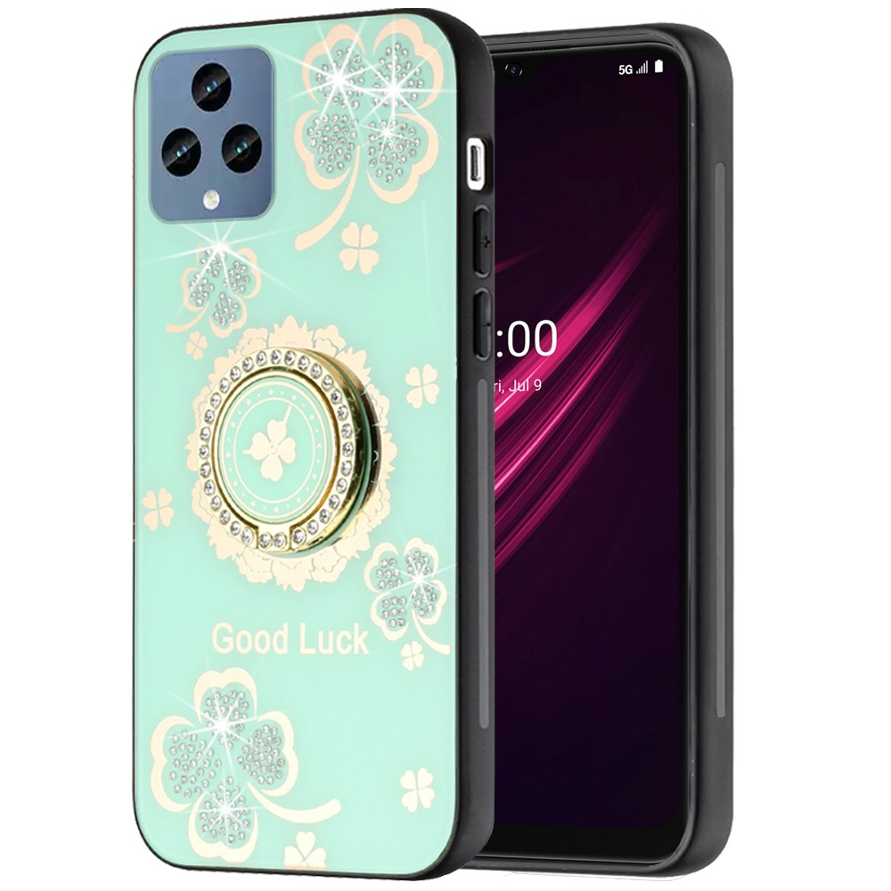 For Google Pixel 8 Diamond 3D Bling Sparkly Glitter Hybrid Ring Stand Case Cover - Picture 39 of 50