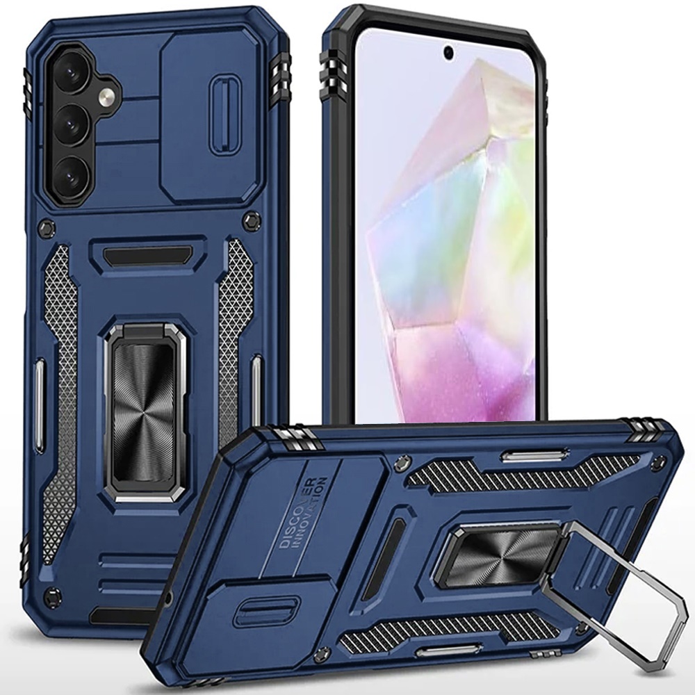For Google Pixel 9A Hybrid Ring Stand Shockproof & Camera Window Case Cover - Picture 38 of 59