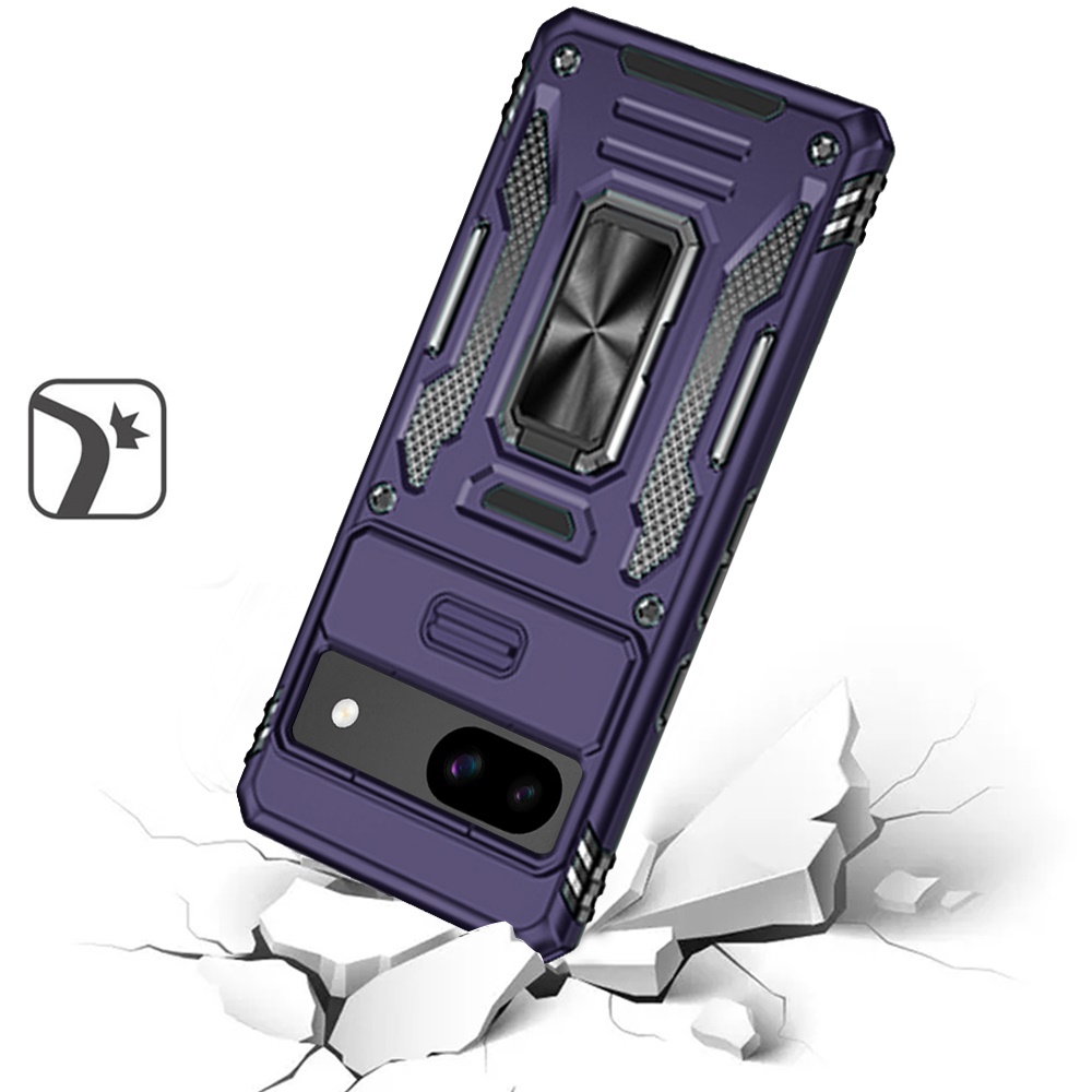 For Google Pixel 9A Hybrid Ring Stand Shockproof & Camera Window Case Cover - Picture 51 of 59