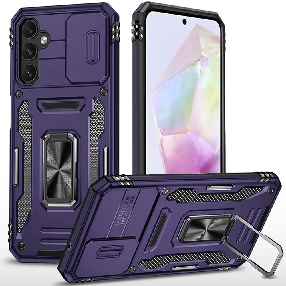 For Google Pixel 9A Hybrid Ring Stand Shockproof & Camera Window Case Cover - Picture 57 of 59
