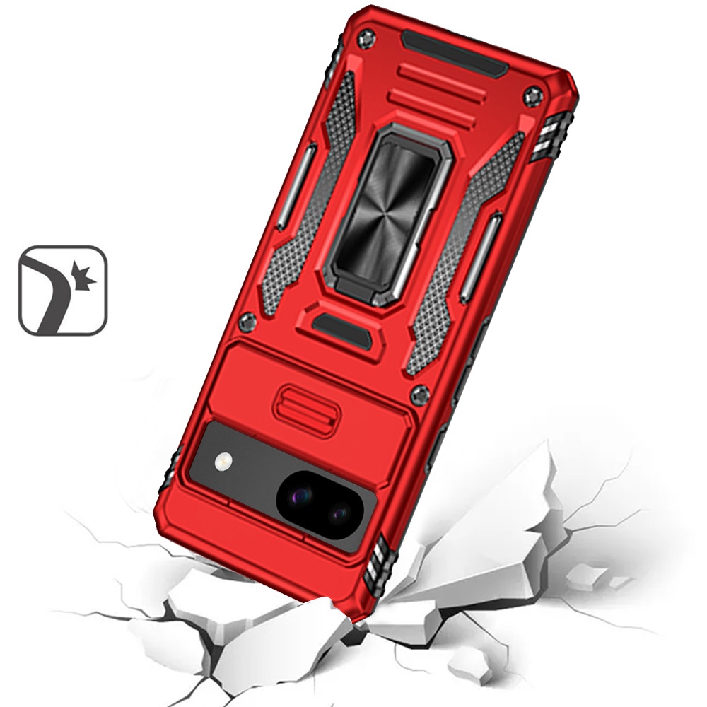 For Google Pixel 9A Hybrid Ring Stand Shockproof & Camera Window Case Cover - Picture 21 of 59