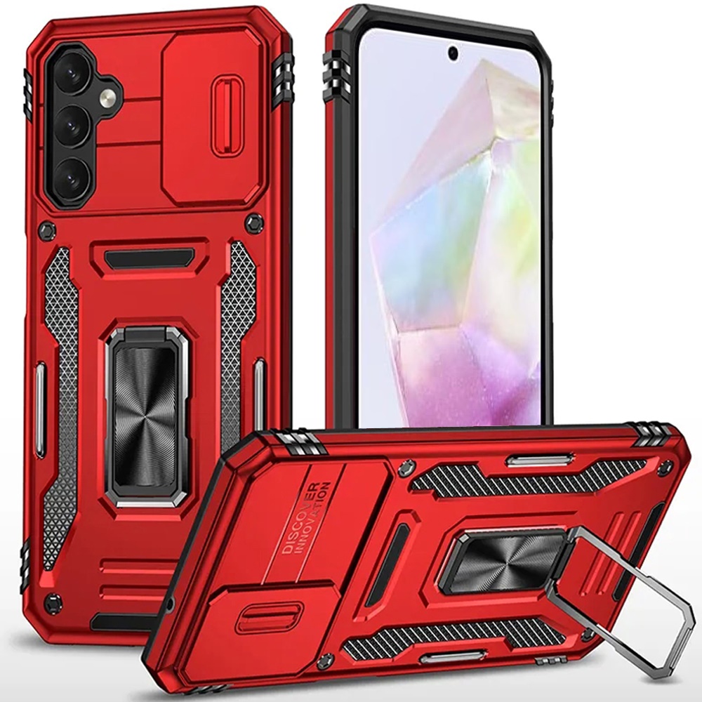 For Google Pixel 9A Hybrid Ring Stand Shockproof & Camera Window Case Cover - Picture 29 of 59