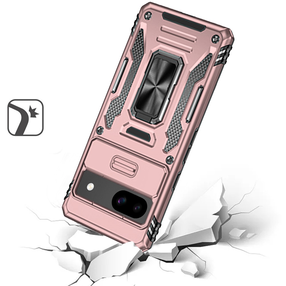 For Google Pixel 9A Hybrid Ring Stand Shockproof & Camera Window Case Cover - Picture 41 of 59