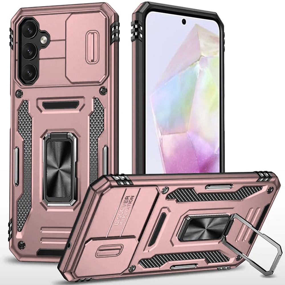 For Google Pixel 9A Hybrid Ring Stand Shockproof & Camera Window Case Cover - Picture 48 of 59