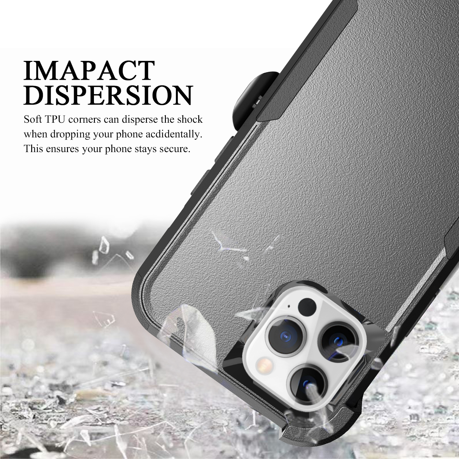 For Apple iPhone 11 Hybrid Shockproof 360° Belt Clip Stand & Holster Case Cover - Picture 18 of 37