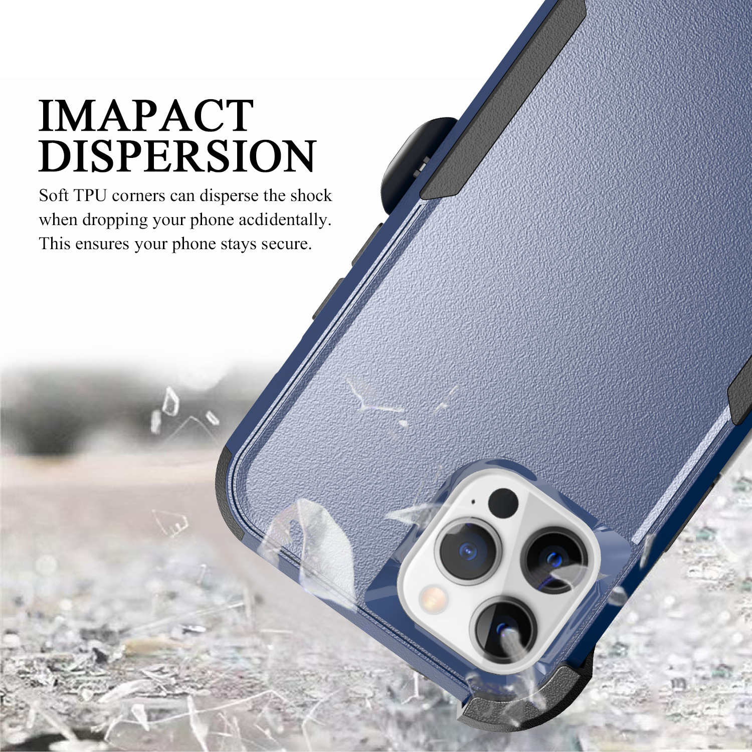 For Apple iPhone 11 Hybrid Shockproof 360° Belt Clip Stand & Holster Case Cover - Picture 25 of 37