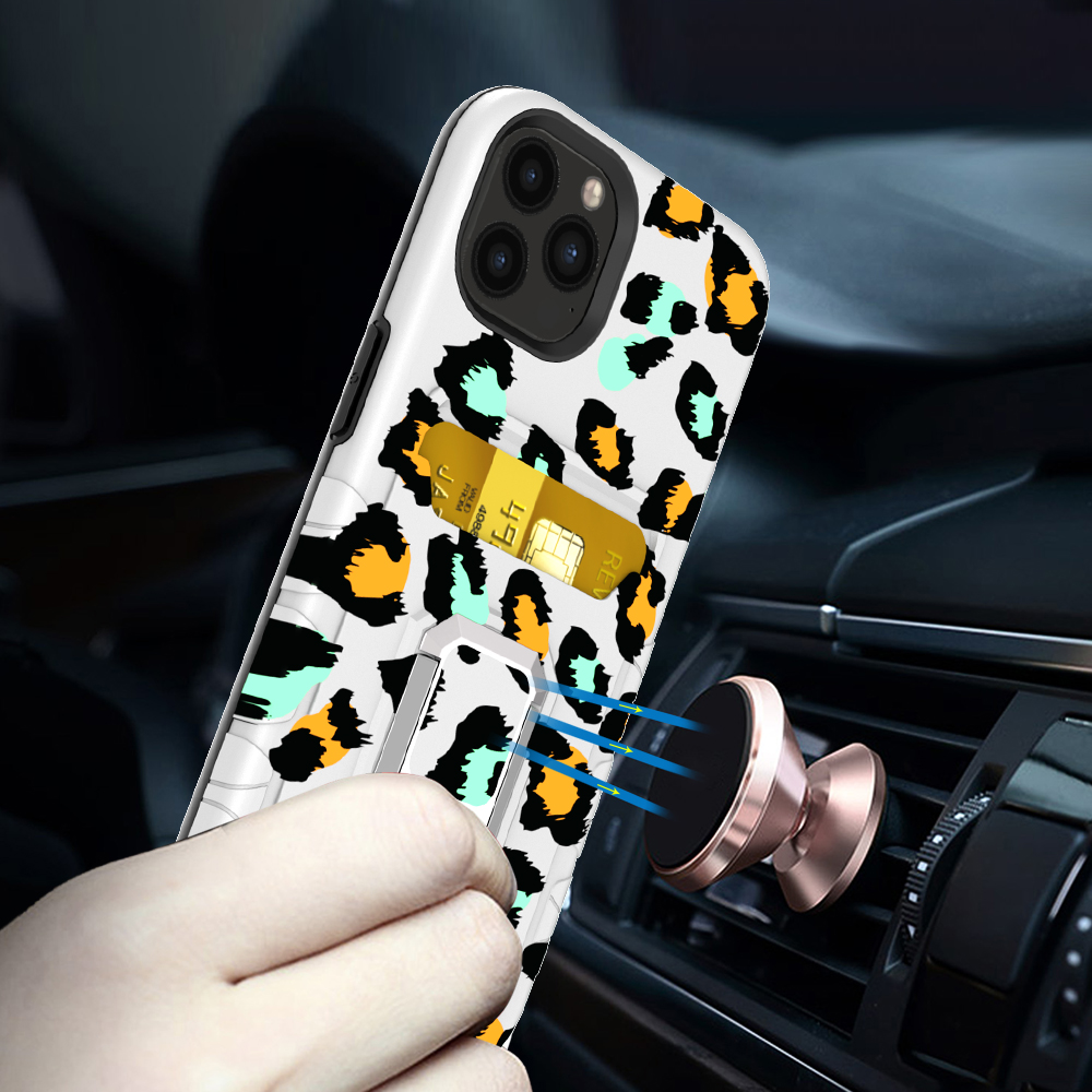 For Apple iPhone 11 (6.1") Stylish Wallet Designed with Card Holder Case Cover - Picture 11 of 36