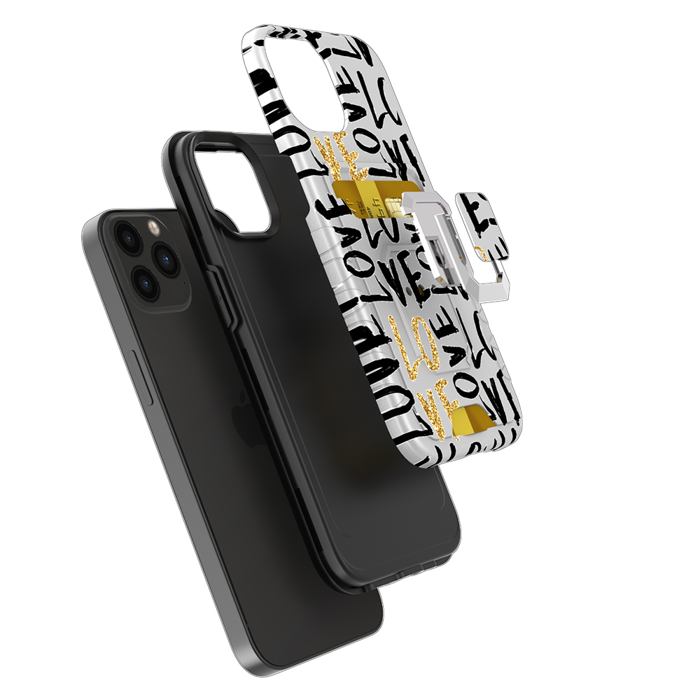 For Apple iPhone 11 (6.1") Stylish Wallet Designed with Card Holder Case Cover - Picture 18 of 36