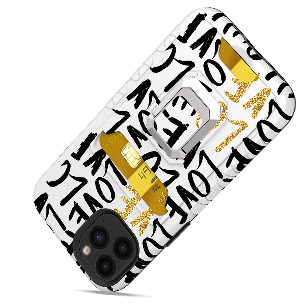 For Apple iPhone 11 (6.1") Stylish Wallet Designed with Card Holder Case Cover - Picture 17 of 36