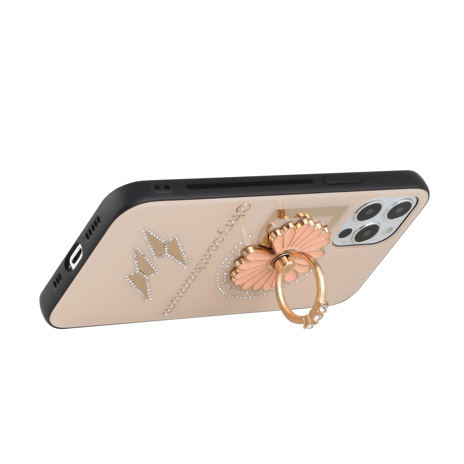 Custodia corazza anello ibrido scintillante glitter diamante per Apple iPhone 11 - Foto 41 di 107