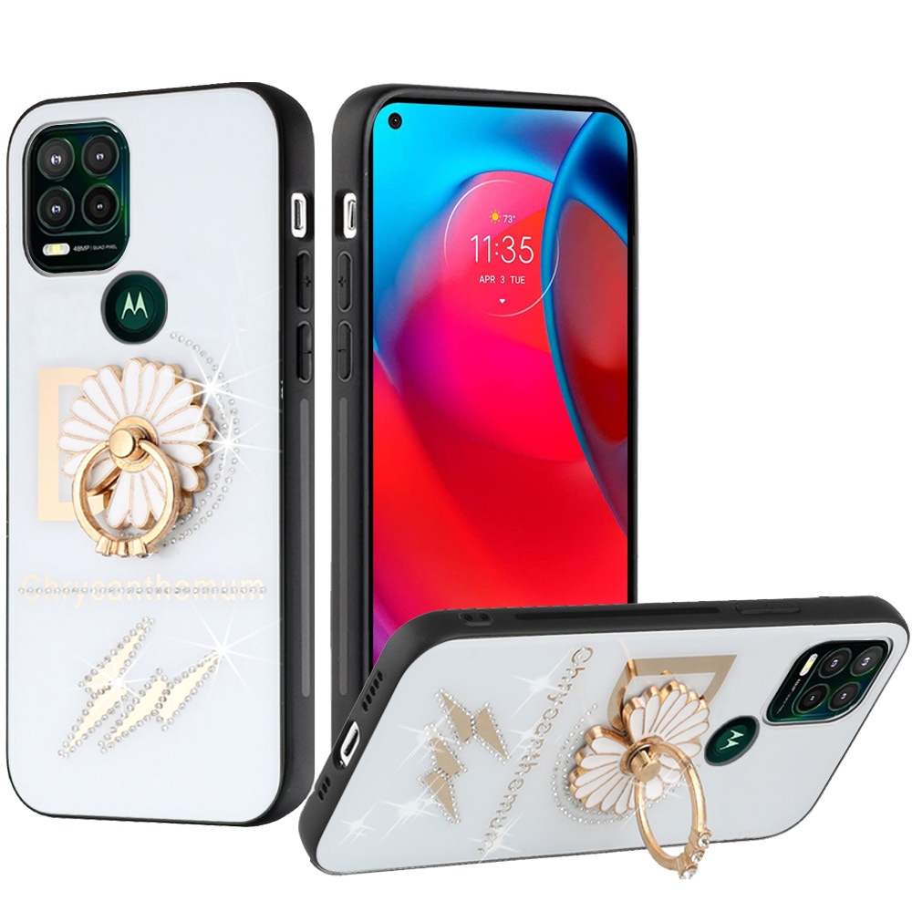 Custodia corazza anello ibrido scintillante glitter diamante per Apple iPhone 11 - Foto 67 di 107