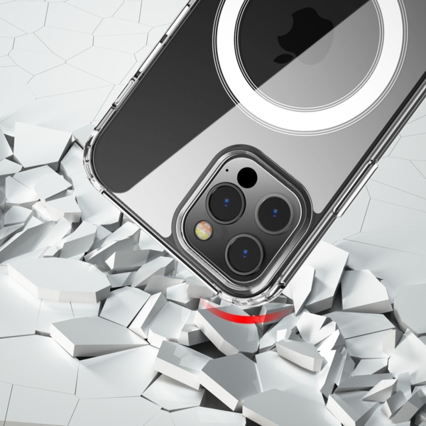 For iPhone 12 Pro Max Mini Hybrid Clear TPU Case Cover Compatible with MagSafe - Picture 18 of 27