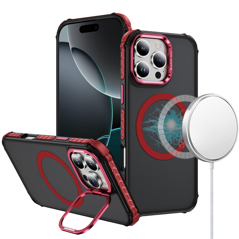 For Apple iPhone 12 Pro Max Metal Camera Stand, Compatible