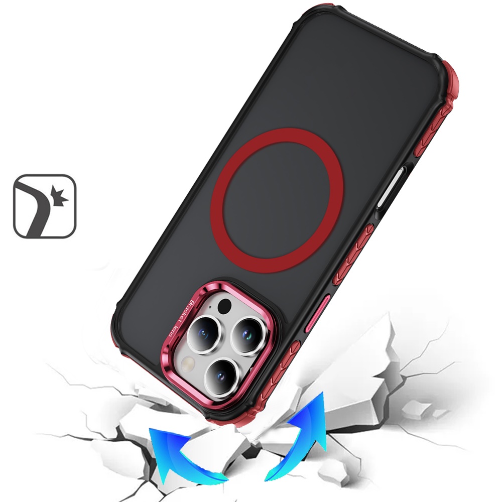 Soporte de cámara de metal para Apple iPhone 12 Pro Max, funda MagSafe compatible - Imagen 36 de 41