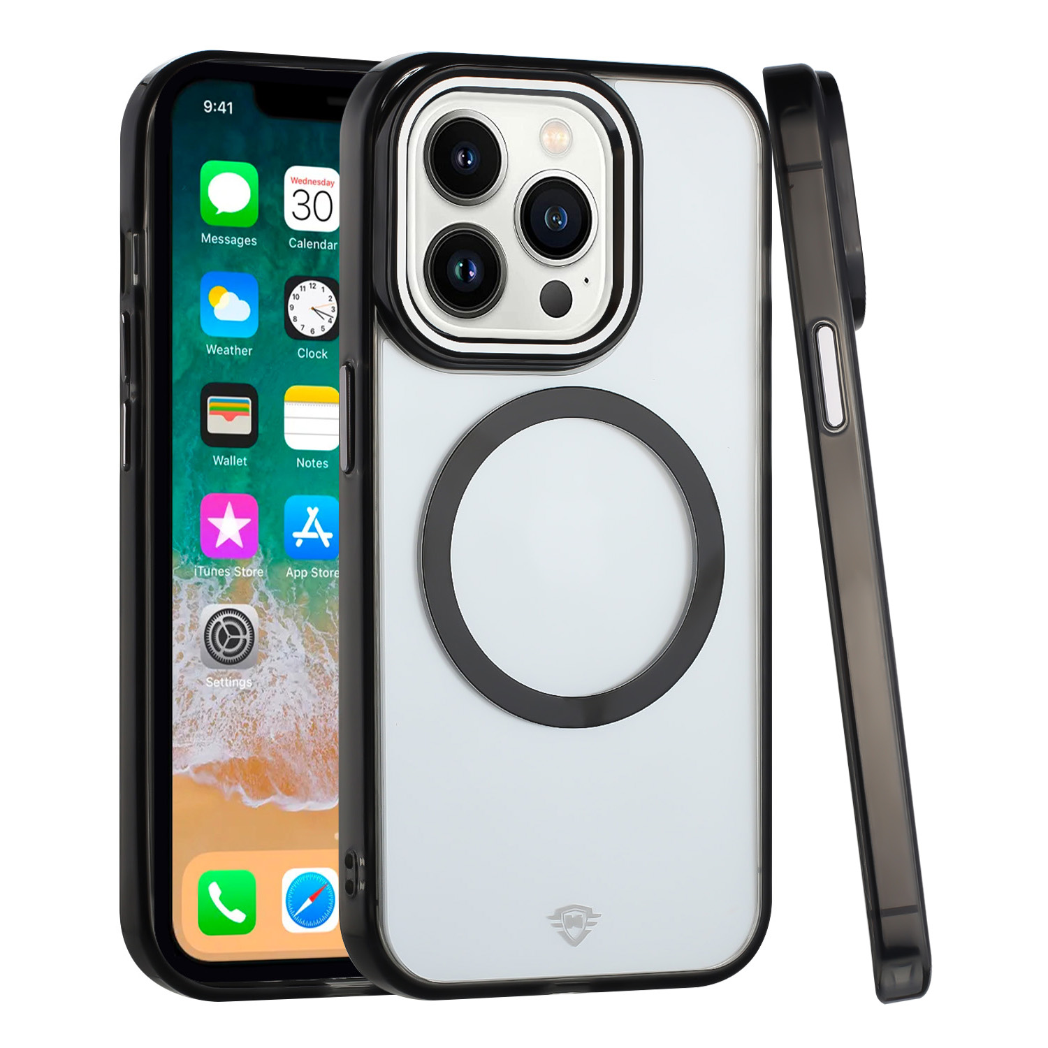 Für Apple iPhone 13 Pro Max Circle Magnet Kompatibel mit MagSafe Case Hülle - Bild 15 von 49