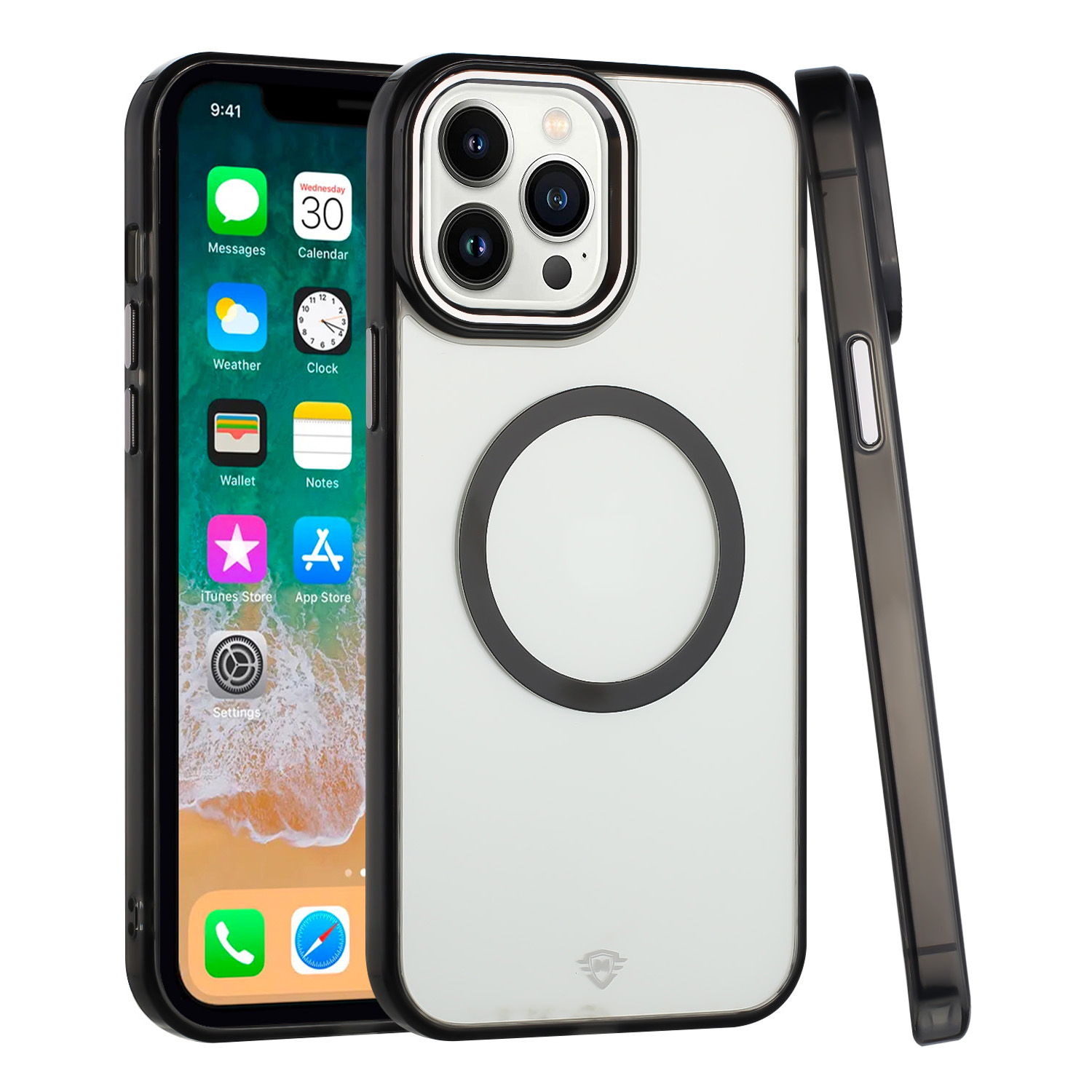 Für Apple iPhone 13 Pro Max Circle Magnet Kompatibel mit MagSafe Case Hülle - Bild 12 von 49