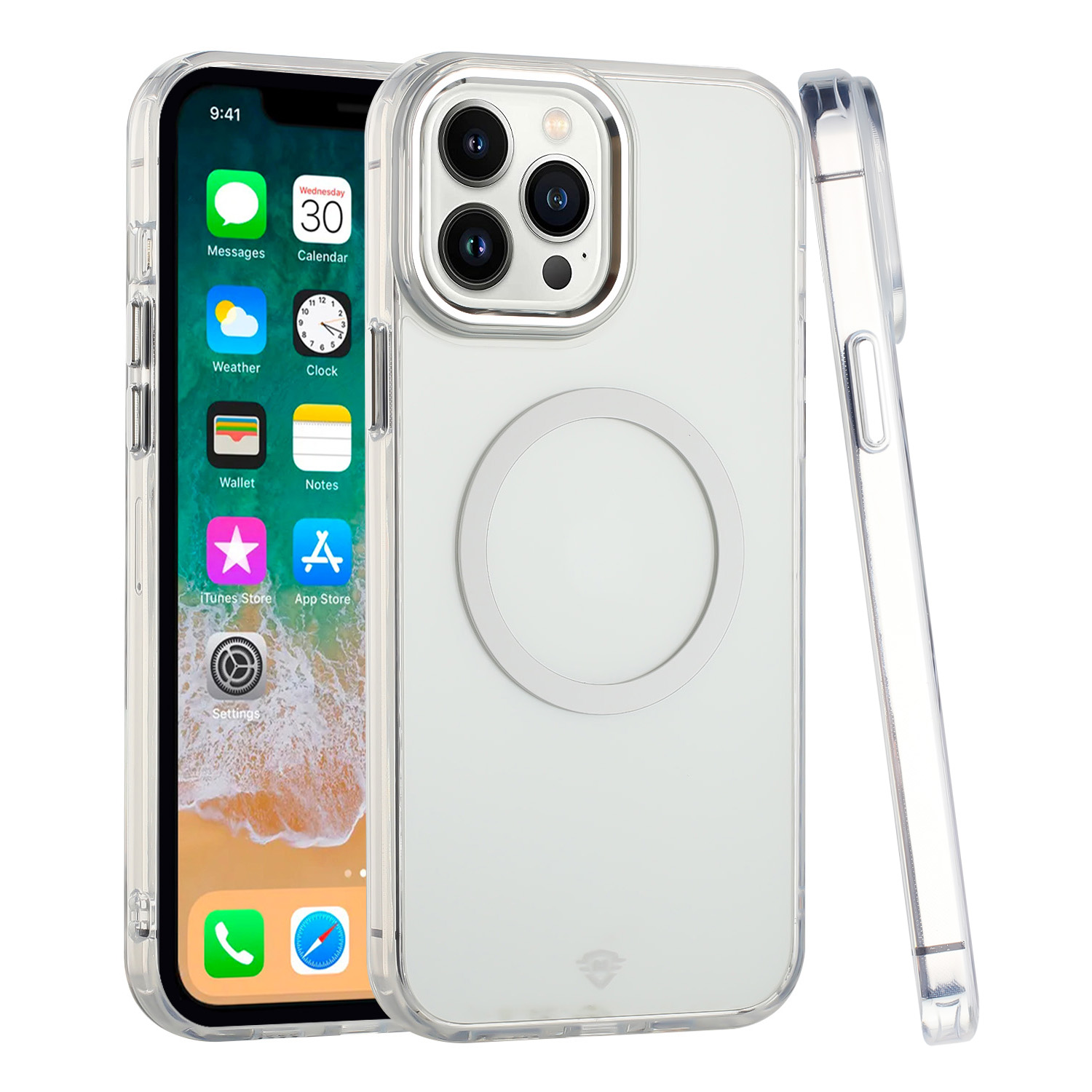 Für Apple iPhone 13 Pro Max Circle Magnet Kompatibel mit MagSafe Case Hülle - Bild 22 von 49