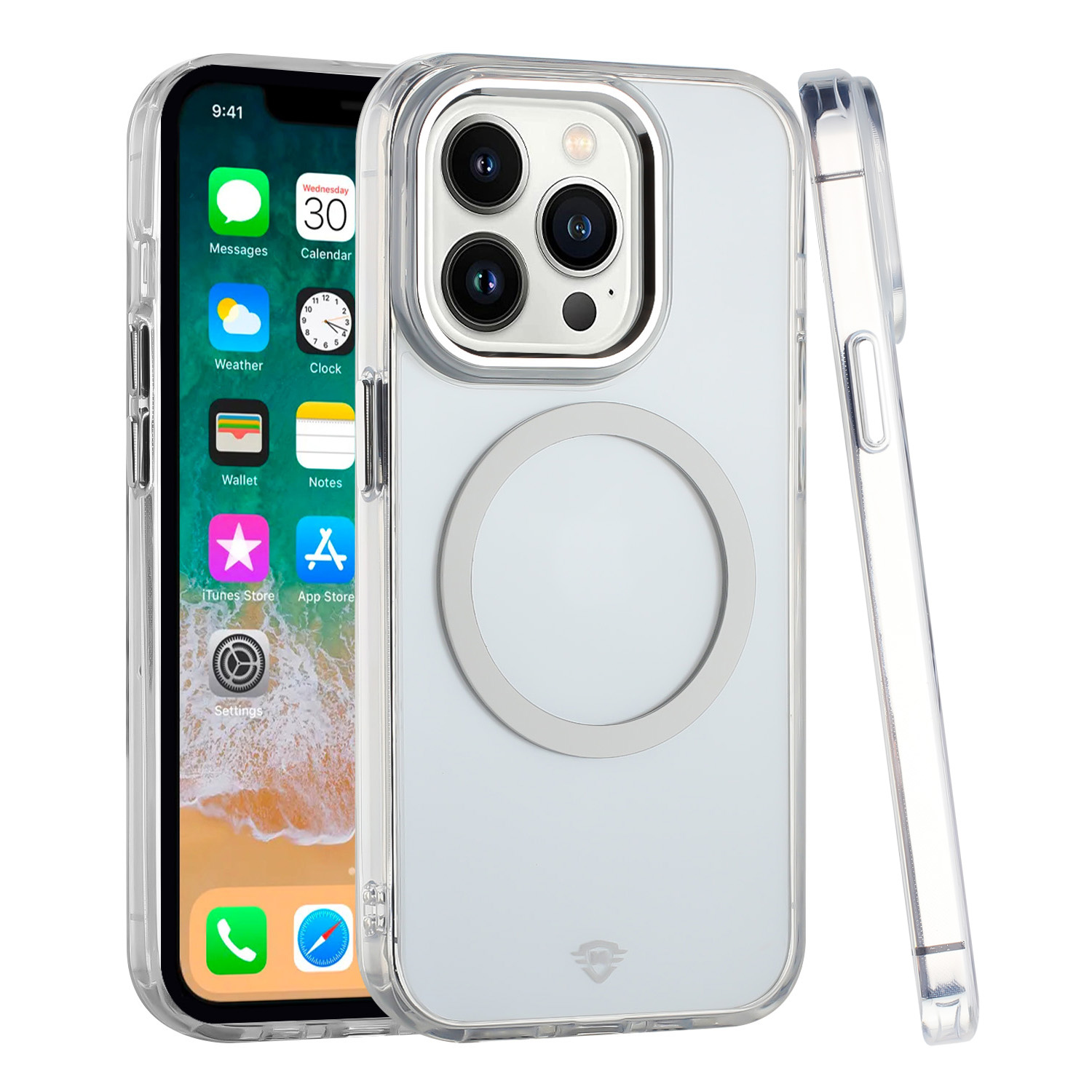 Für Apple iPhone 13 Pro Max Circle Magnet Kompatibel mit MagSafe Case Hülle - Bild 25 von 49