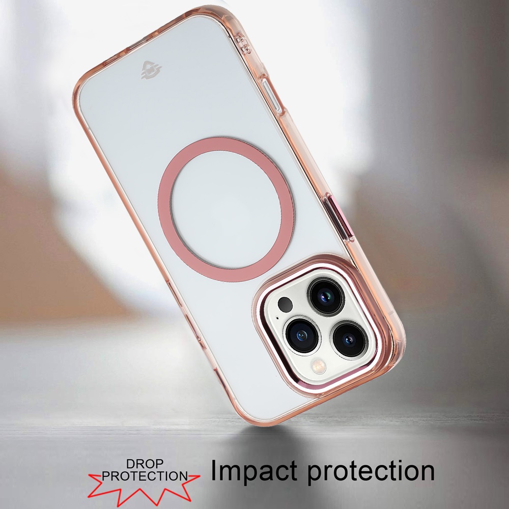 Für Apple iPhone 13 Pro Max Circle Magnet Kompatibel mit MagSafe Case Hülle - Bild 34 von 49