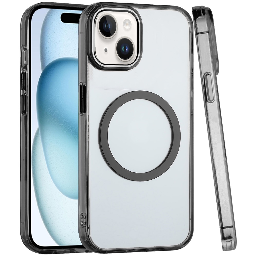 Funda Carcasa MagSafe Compatible con MagSafe Magnética Círculo Transparente para Apple iPhone 14/13 - Imagen 8 de 55