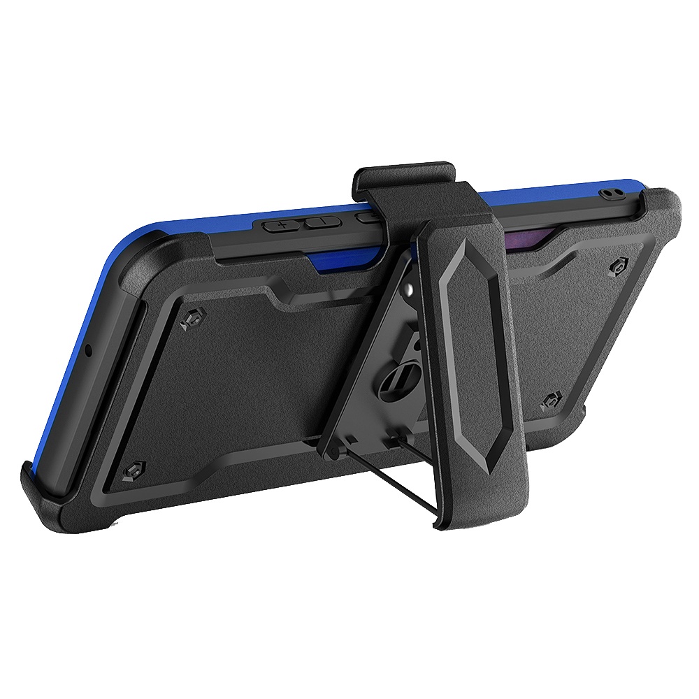 For Apple iPhone 14 Plus 6.7" Armor Belt Clip Card Slot Holster Stand Case Cover - Picture 27 of 40