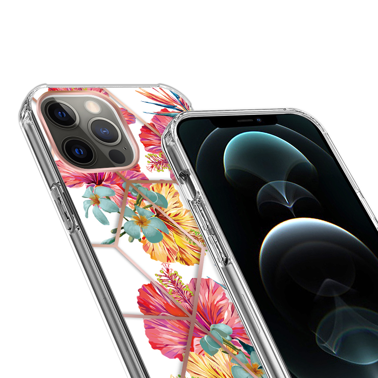 For Apple iPhone 14 Pro /6.1" Fashion Art Floral Hybrid Hard TPU Back Case Cover - Bild 12 von 61