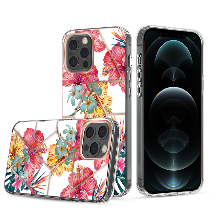 For Apple iPhone 14 Pro /6.1" Fashion Art Floral Hybrid Hard TPU Back Case Cover - Bild 9 von 61