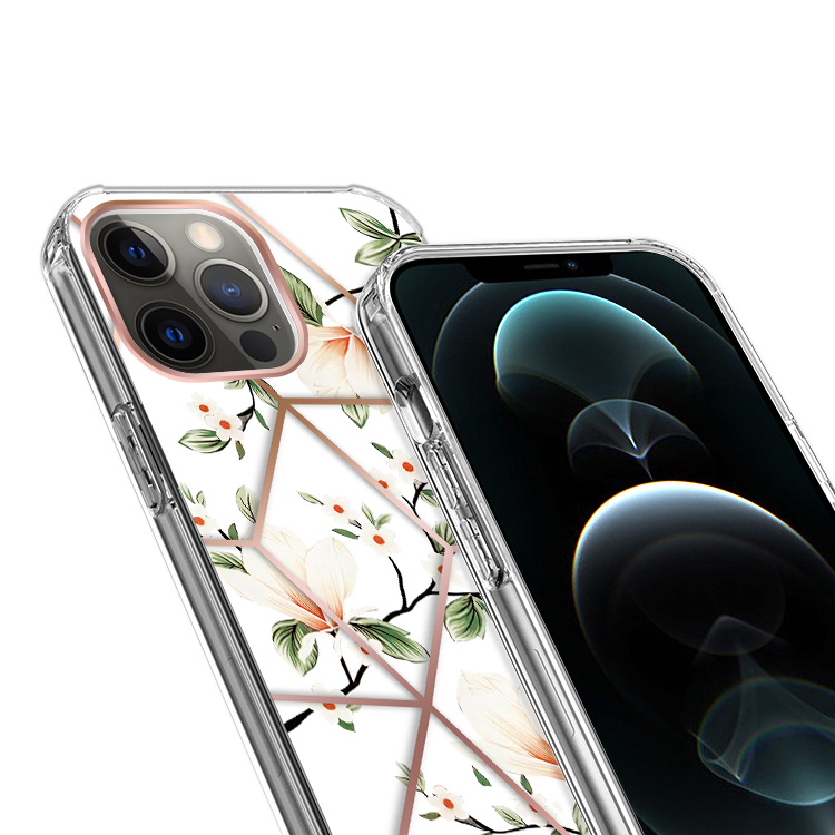For Apple iPhone 14 Pro /6.1" Fashion Art Floral Hybrid Hard TPU Back Case Cover - Bild 21 von 61