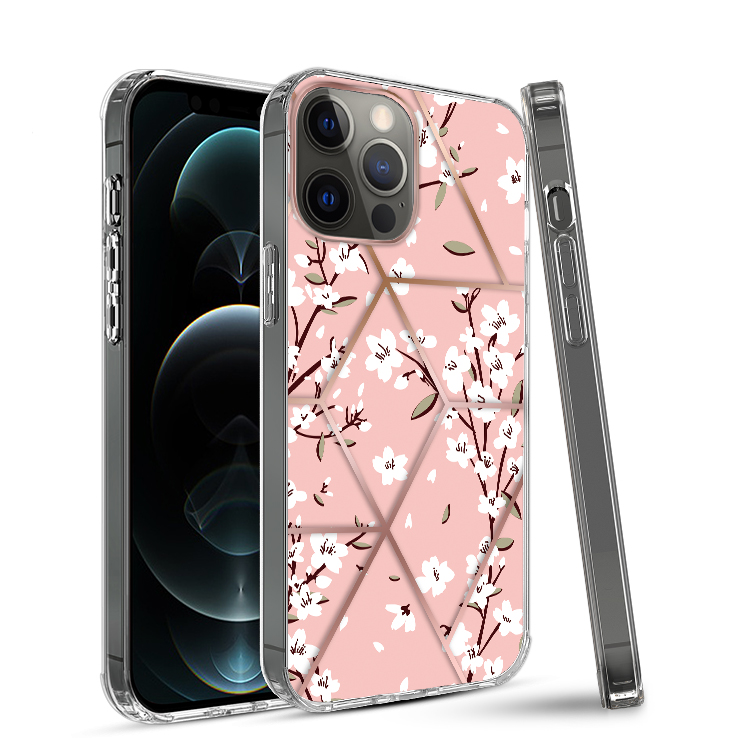 For Apple iPhone 14 Pro /6.1" Fashion Art Floral Hybrid Hard TPU Back Case Cover - Bild 28 von 61