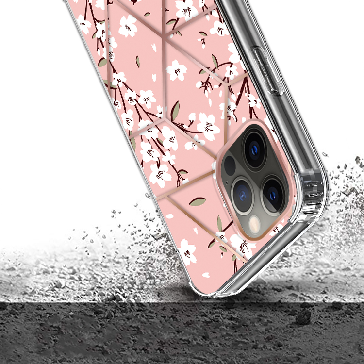 For Apple iPhone 14 Pro /6.1" Fashion Art Floral Hybrid Hard TPU Back Case Cover - Bild 31 von 61