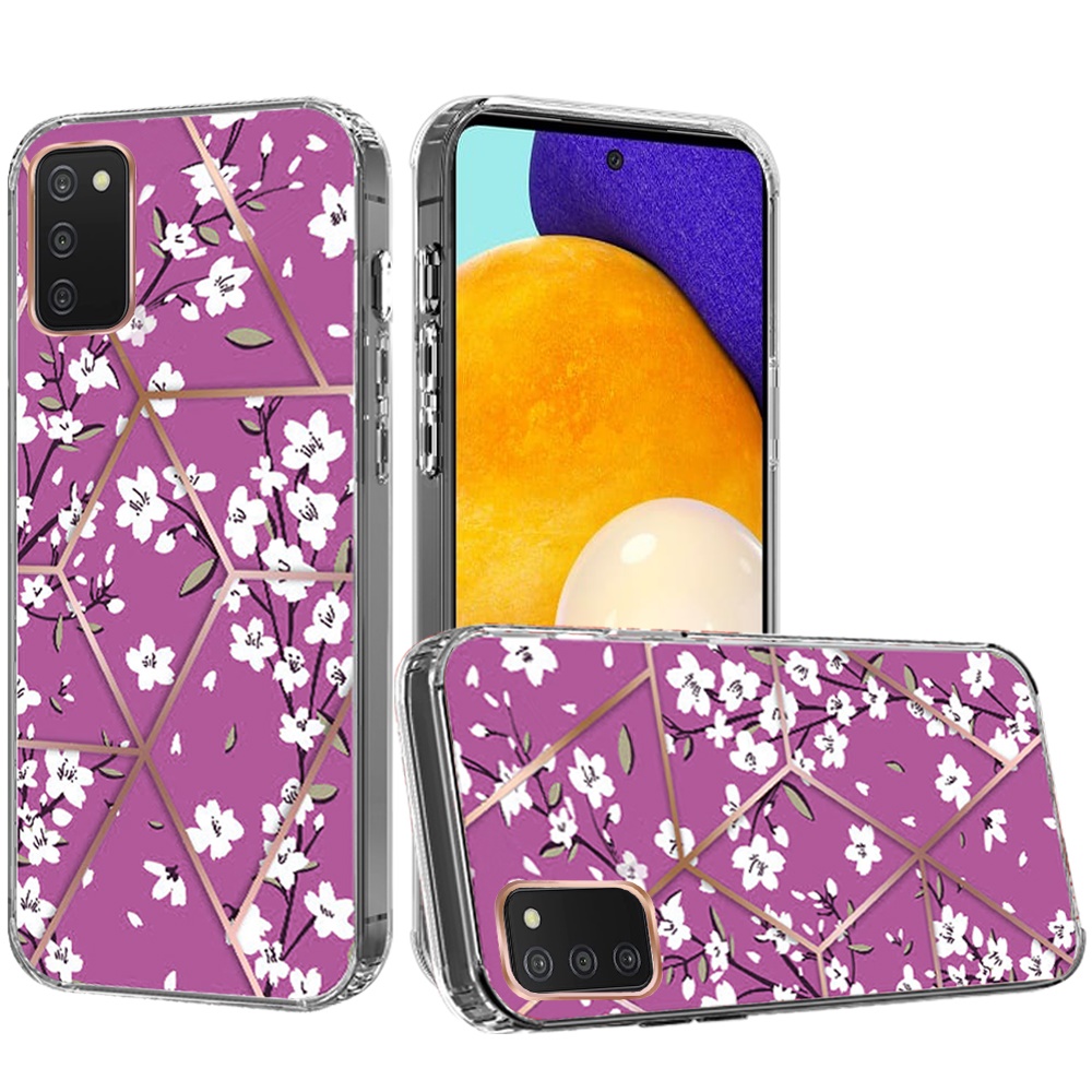 For Apple iPhone 14 Pro /6.1" Fashion Art Floral Hybrid Hard TPU Back Case Cover - Bild 51 von 61