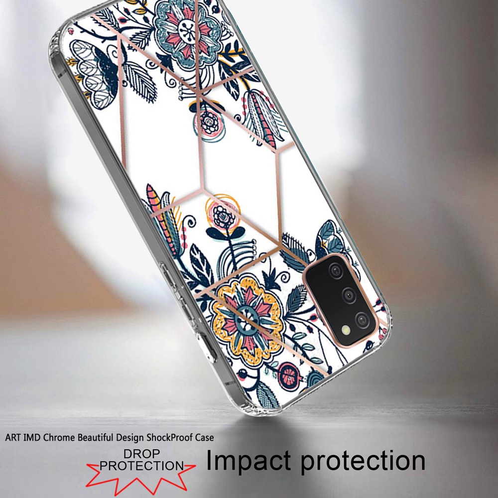 For Apple iPhone 14 Pro /6.1" Fashion Art Floral Hybrid Hard TPU Back Case Cover - Bild 61 von 61