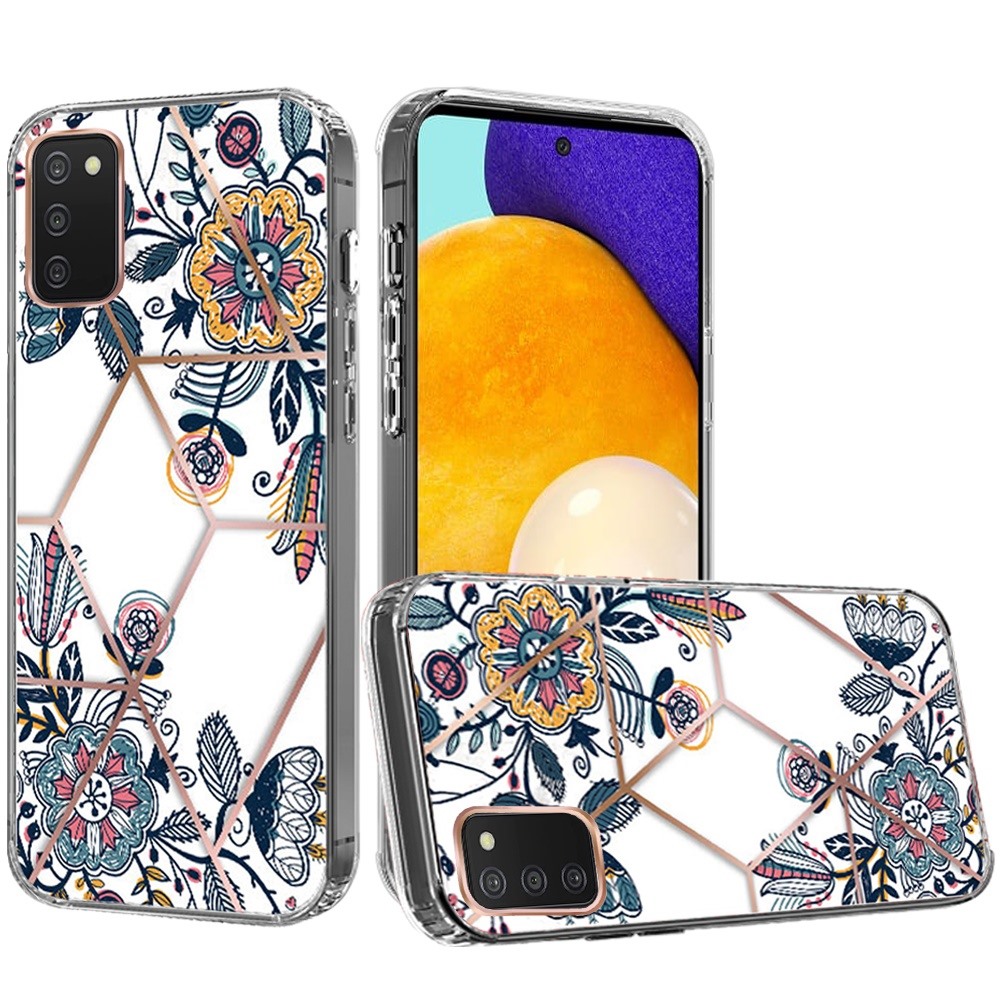 For Apple iPhone 14 Pro /6.1" Fashion Art Floral Hybrid Hard TPU Back Case Cover - Bild 60 von 61