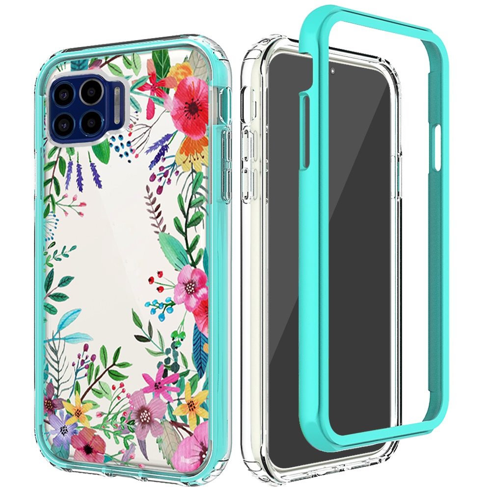 For Apple iPhone 14 Pro 6.1" Beautiful Hybrid Armor TPU Hard PC Frame Case Cover - Picture 18 of 82