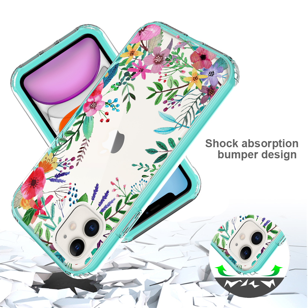 For Apple iPhone 14 Pro 6.1" Beautiful Hybrid Armor TPU Hard PC Frame Case Cover - Picture 14 of 82