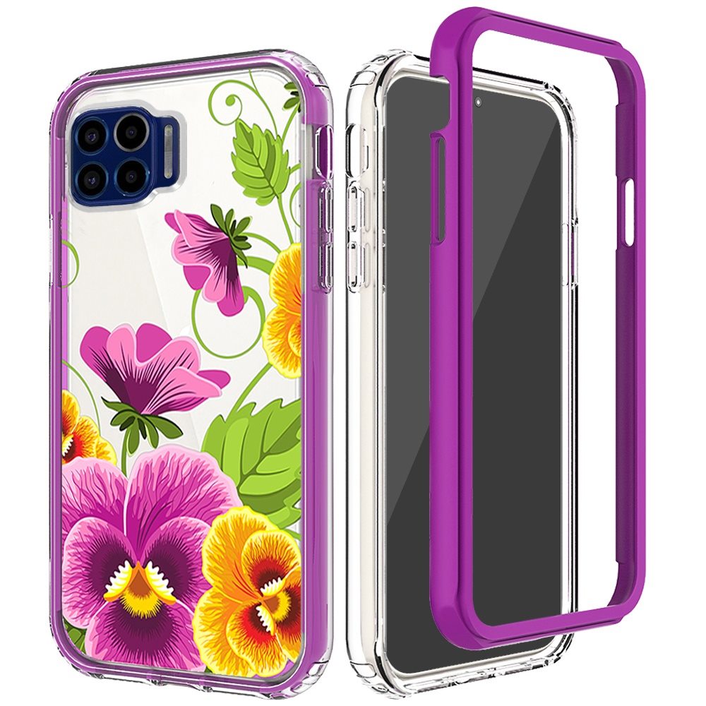 For Apple iPhone 14 Pro 6.1" Beautiful Hybrid Armor TPU Hard PC Frame Case Cover - Picture 28 of 82