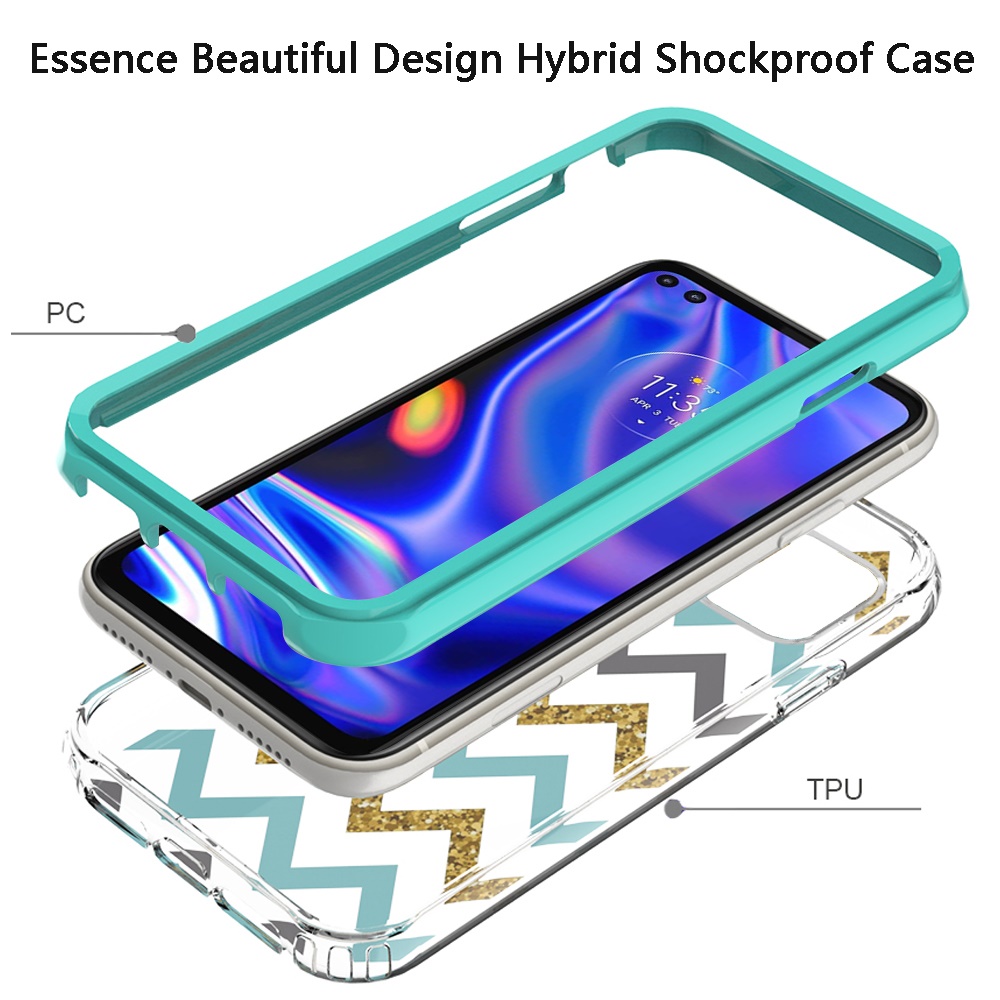For Apple iPhone 14 Pro 6.1" Beautiful Hybrid Armor TPU Hard PC Frame Case Cover - Picture 40 of 82