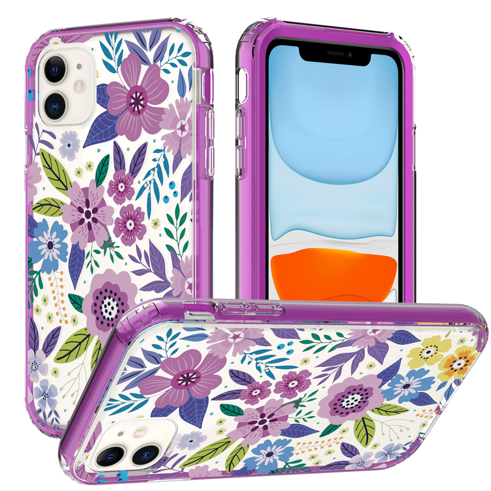 For Apple iPhone 14 Pro 6.1" Beautiful Hybrid Armor TPU Hard PC Frame Case Cover - Picture 43 of 82